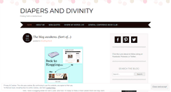 Desktop Screenshot of diapersanddivinity.com